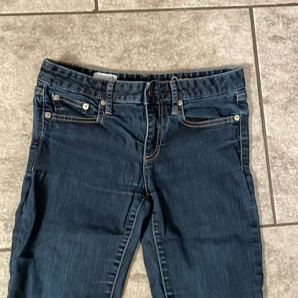 Gap 26L always skinny dark wash jeans - Picture 2 of 5